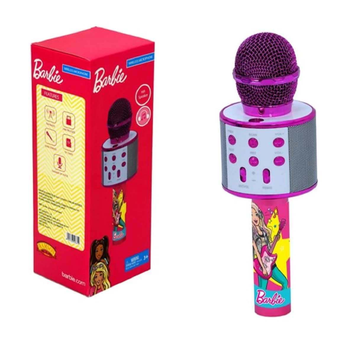 Ramson Handheld Multi-Function Wireless Bluetooth mic for Karaoke Singing with Speaker - Image 2