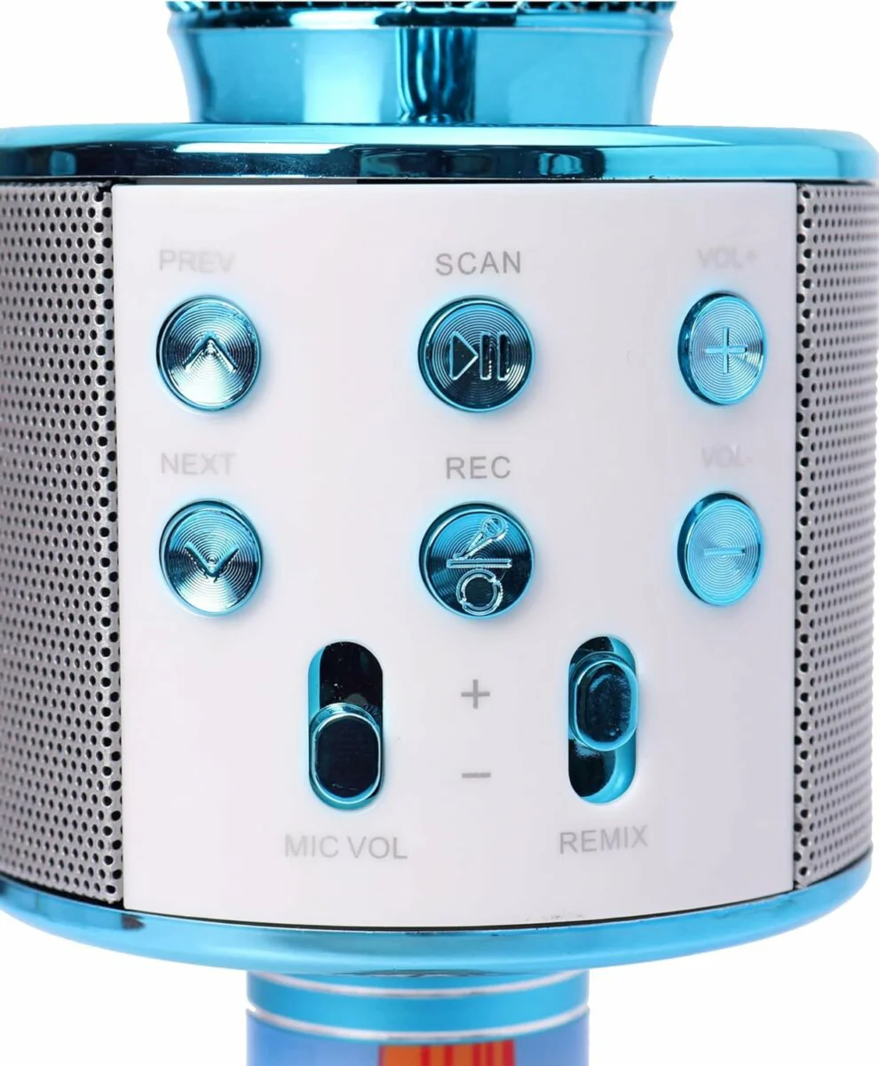 Ramson Handheld Multi-Function Wireless Bluetooth mic for Karaoke Singing with Speaker - Image 4