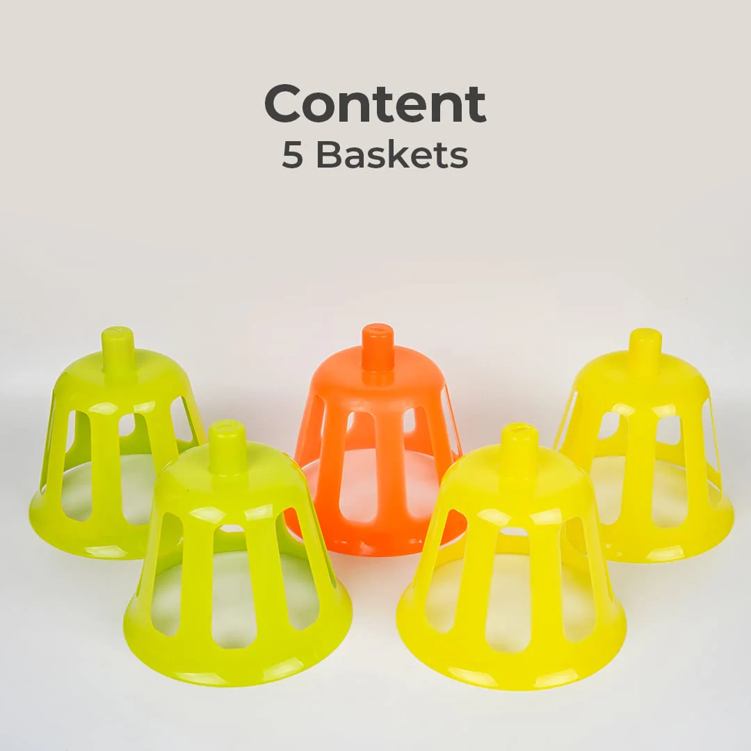 Ratna's 2 in 1 Basket & Bottle Ring toss Party Game for Kids and Adults - Image 2