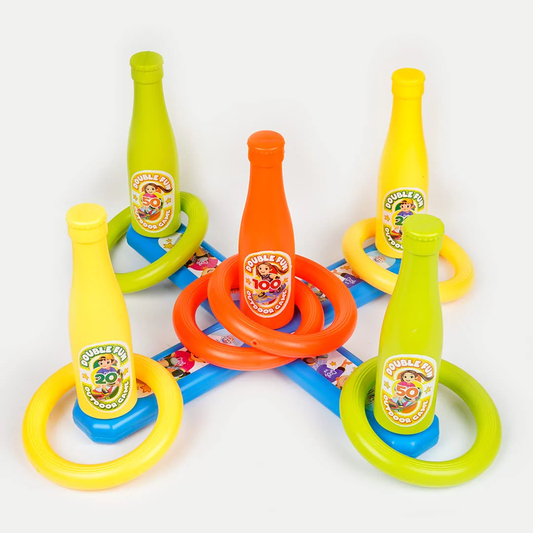 Ratna's 2 in 1 Basket & Bottle Ring toss Party Game for Kids and Adults - Image 6