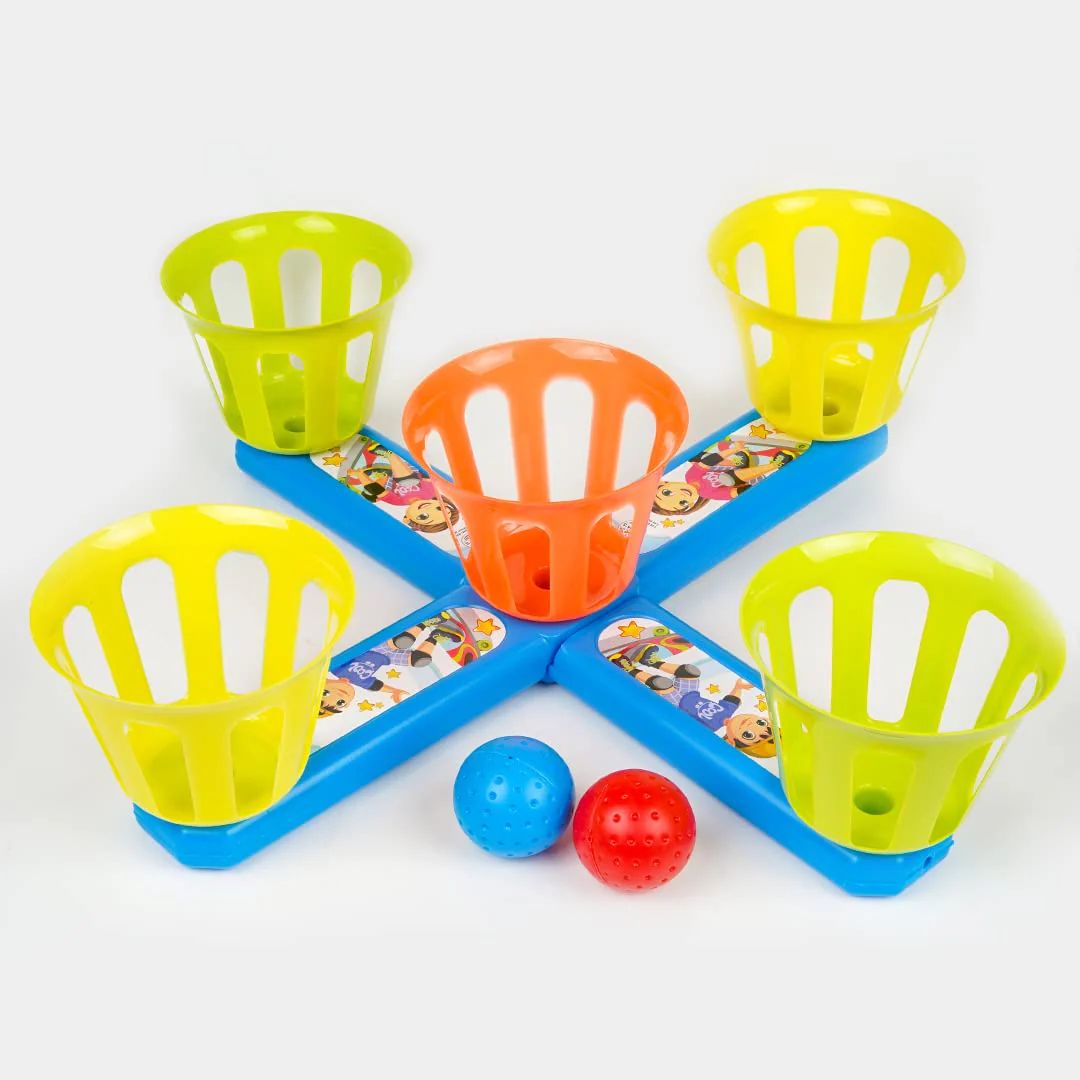 Ratna's 2 in 1 Basket & Bottle Ring toss Party Game for Kids and Adults - Image 7