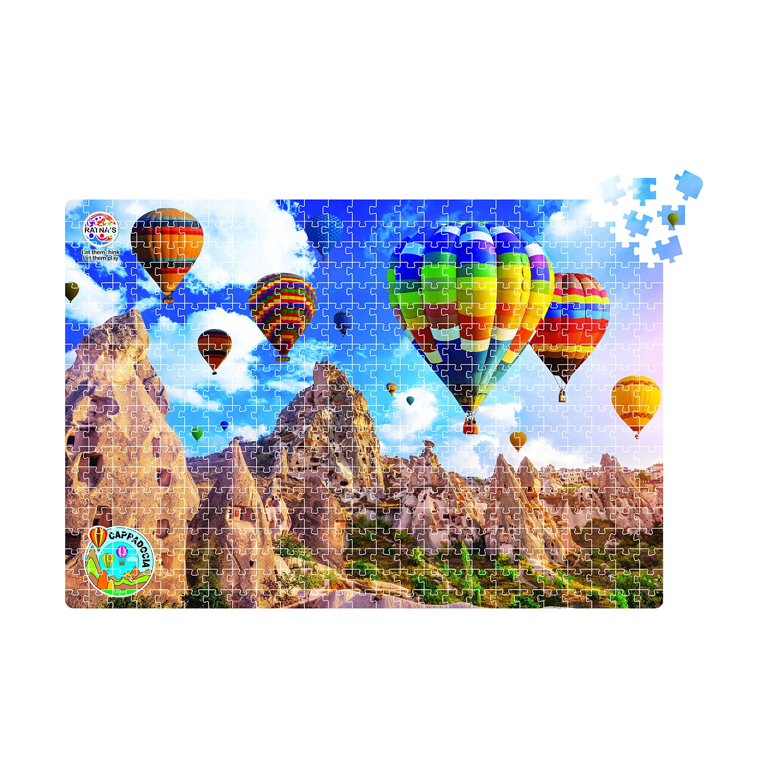 Ratna's Cappadocia Turkey 500 Pieces Jumbo Floor Jigsaw Puzzle (Size: 98 cm * 67 cm) - Image 2