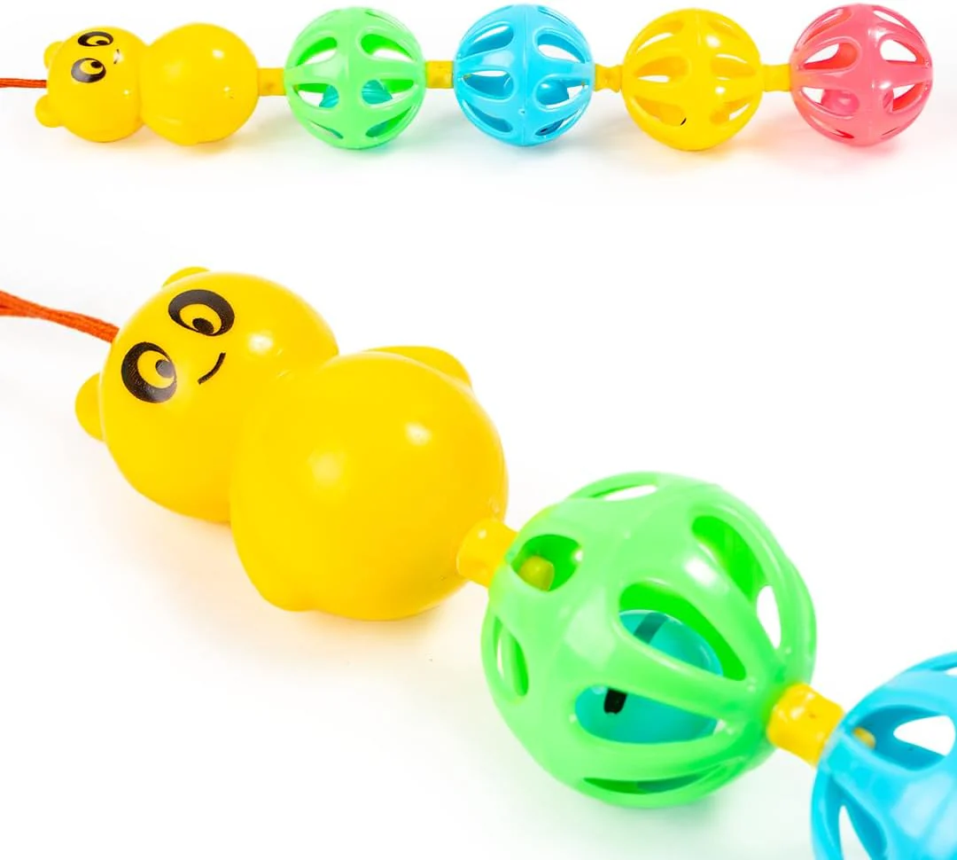 Ratna's Cradle Rattle with Rattling Sound Upon Shaking | Safe & Non Toxic Hanging Rattle Toy Multicolor for Infants & New Born Babies - Image 8