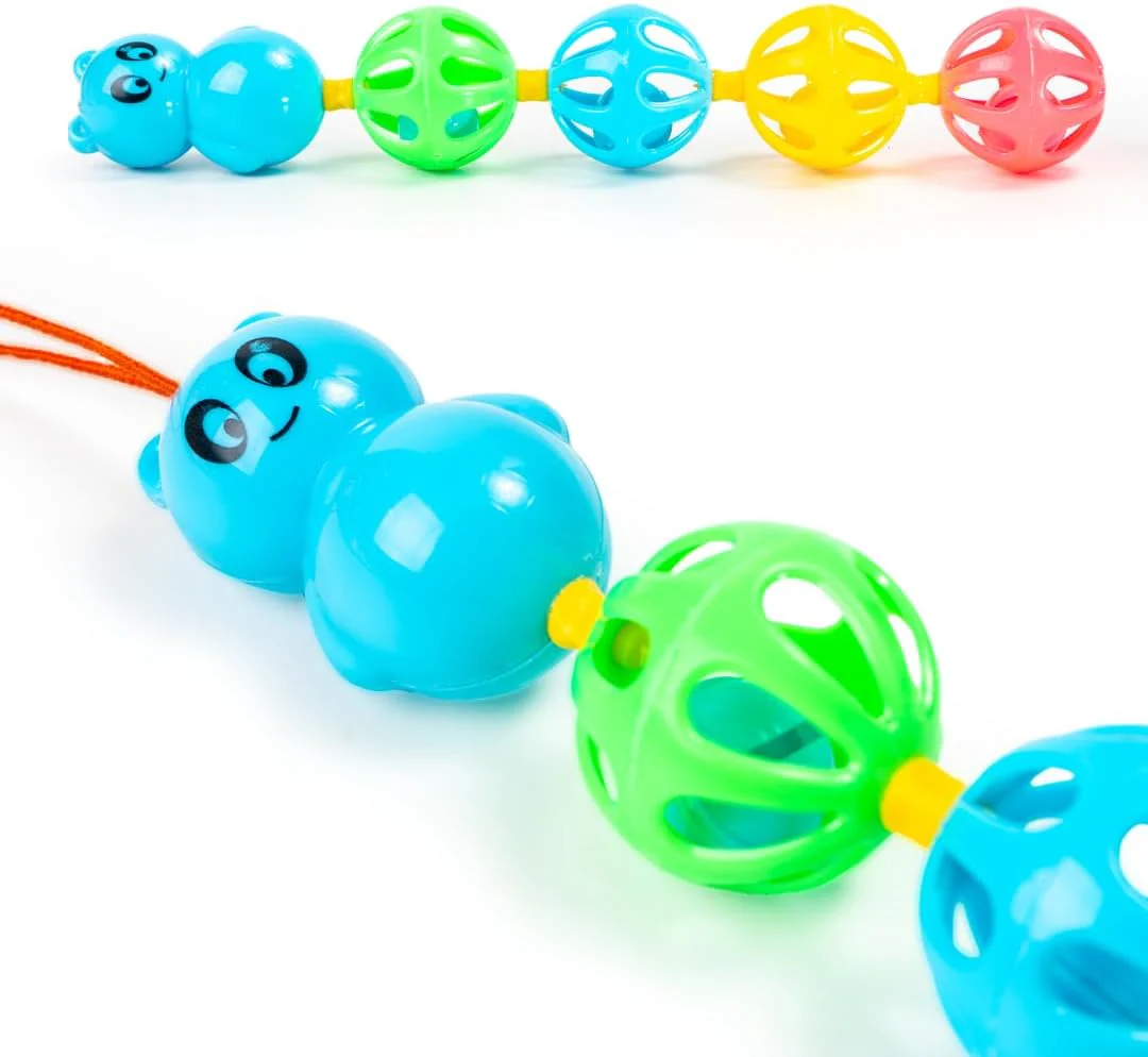Ratna's Cradle Rattle with Rattling Sound Upon Shaking | Safe & Non Toxic Hanging Rattle Toy Multicolor for Infants & New Born Babies - Image 9