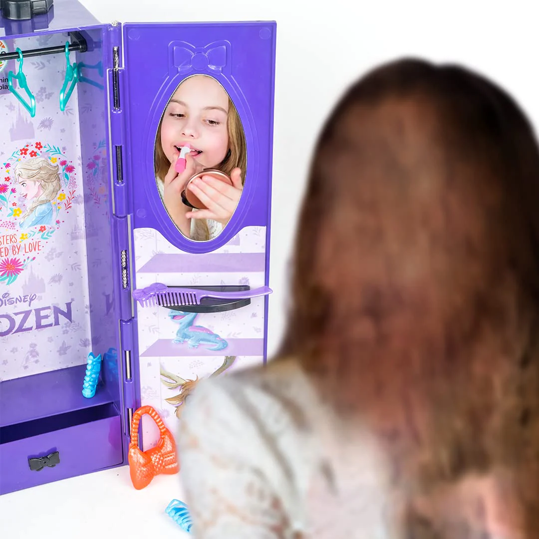 Ratna's Disney Frozen My First Cupboard Storewell Wardrobe Pretend Play Role Play Toy for Kids - Image 5