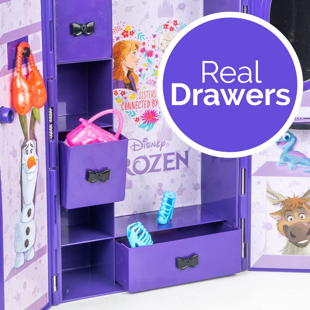 Ratna's Disney Frozen My First Cupboard Storewell Wardrobe Pretend Play Role Play Toy for Kids - Image 7