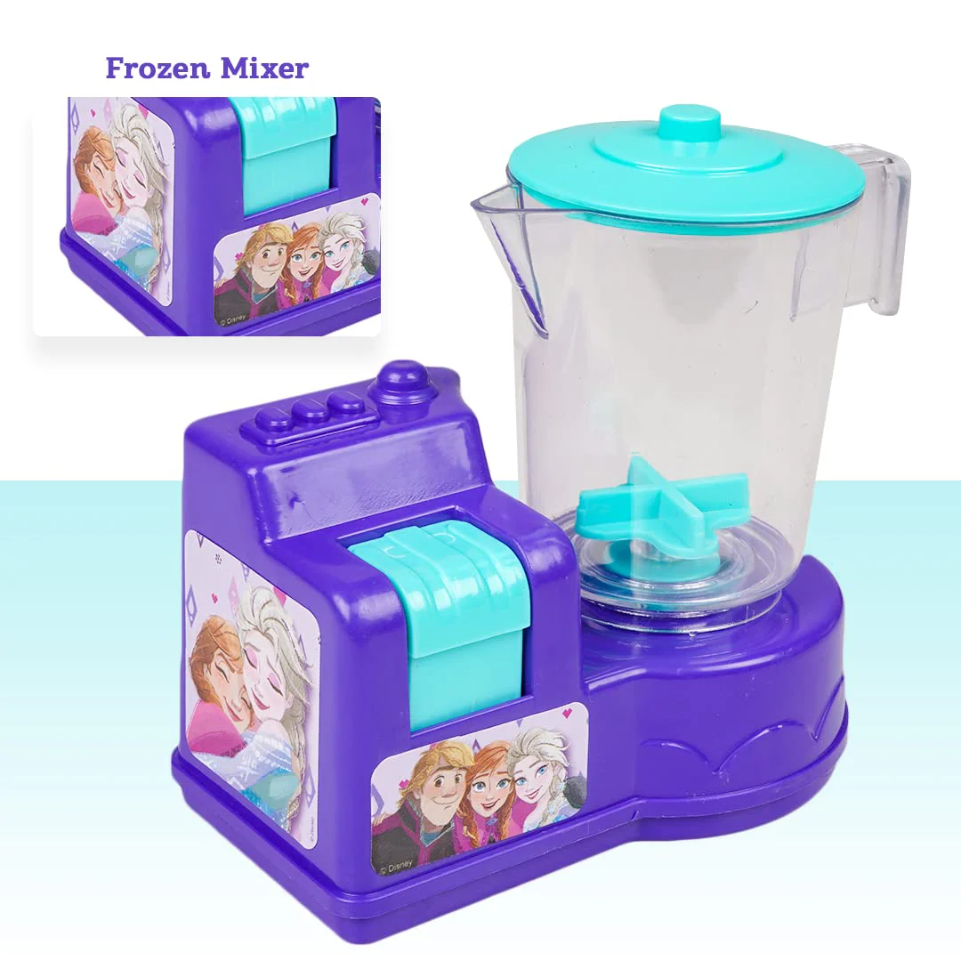 Ratna's Disney Frozen Themed Toy Mixer | Real Operating Plastic Kitchen Toy Mixer for Kids - Image 3