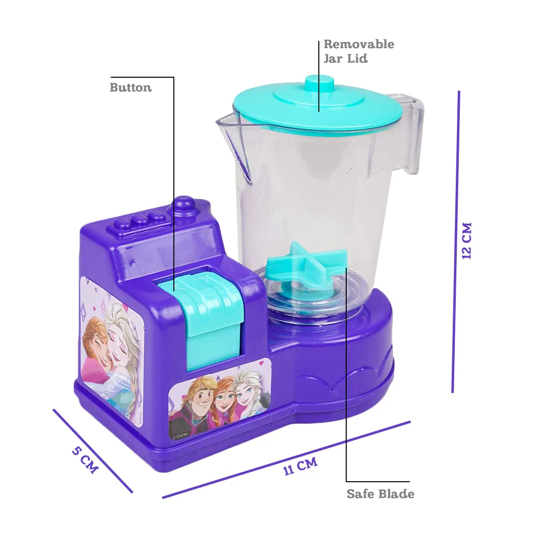 Ratna's Disney Frozen Themed Toy Mixer | Real Operating Plastic Kitchen Toy Mixer for Kids - Image 5