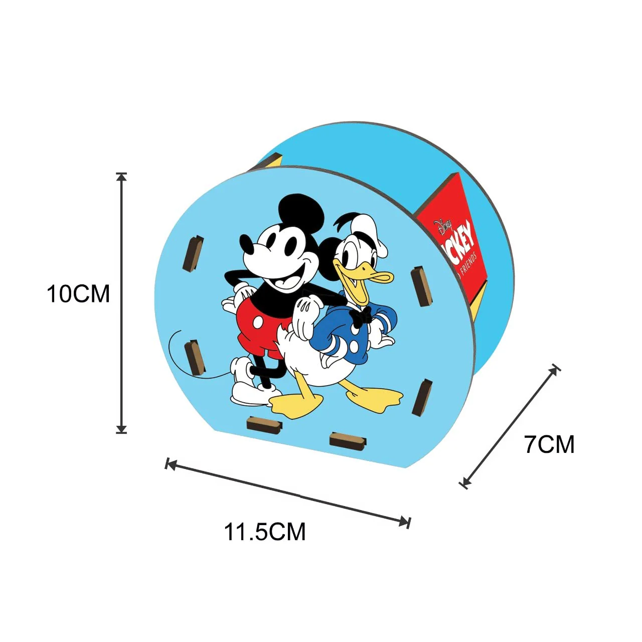 Ratna's Disney Wooden Pen Stand | Attractive DIY Paint Kit for Kids - Image 4