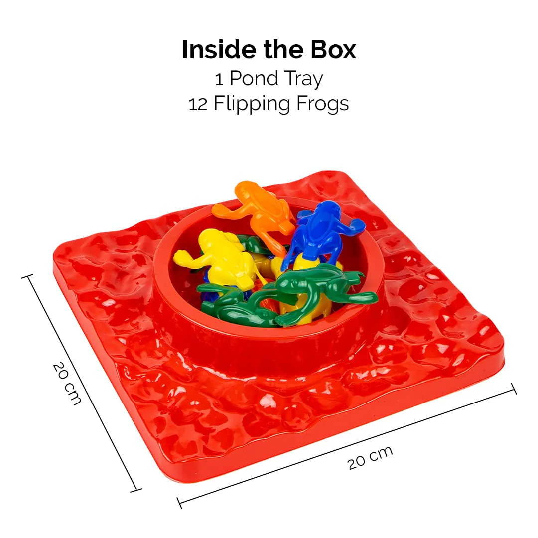 Ratna's Flip Frog into The Pond Party & Fun Games Board Game - Image 5