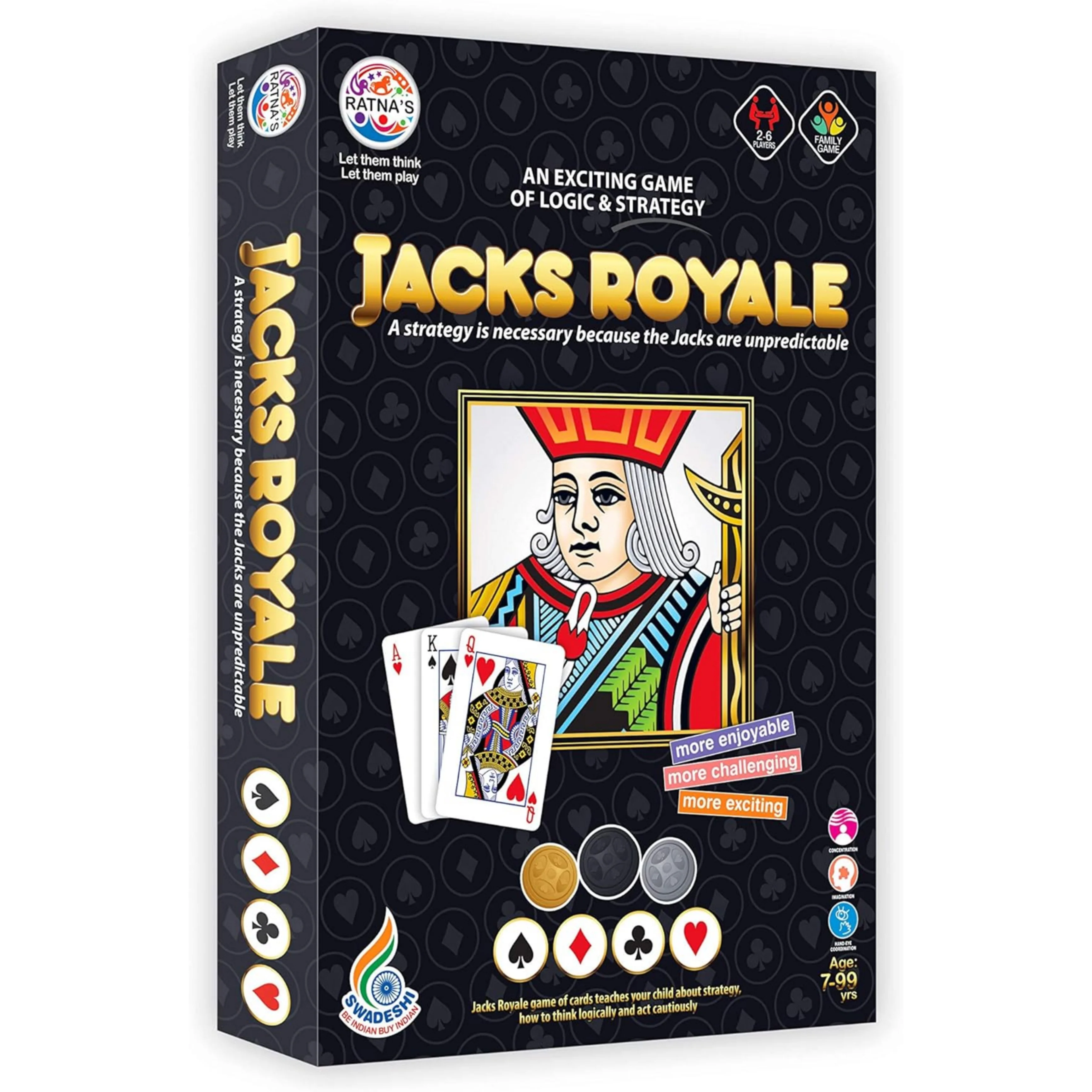 Ratna's Jacks Royale Sequence Game an Exciting Game of Logic and Strategy - Image 2