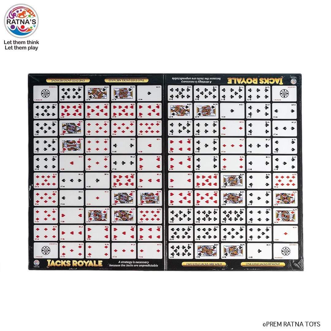 Ratna's Jacks Royale Sequence Game an Exciting Game of Logic and Strategy - Image 4