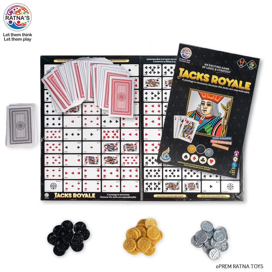 Ratna's Jacks Royale Sequence Game an Exciting Game of Logic and Strategy - Image 5