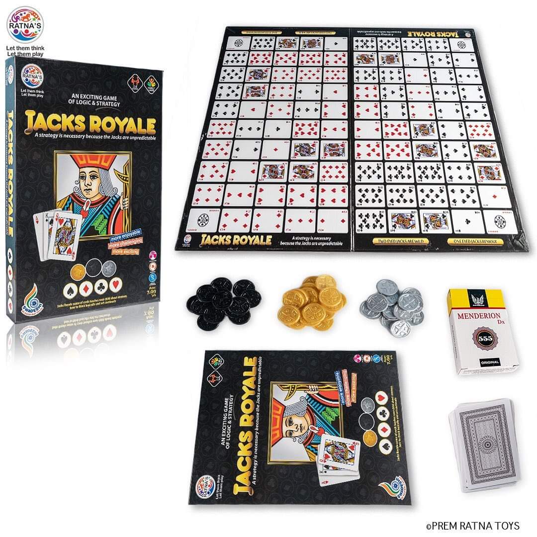 Ratna's Jacks Royale Sequence Game an Exciting Game of Logic and Strategy - Image 6