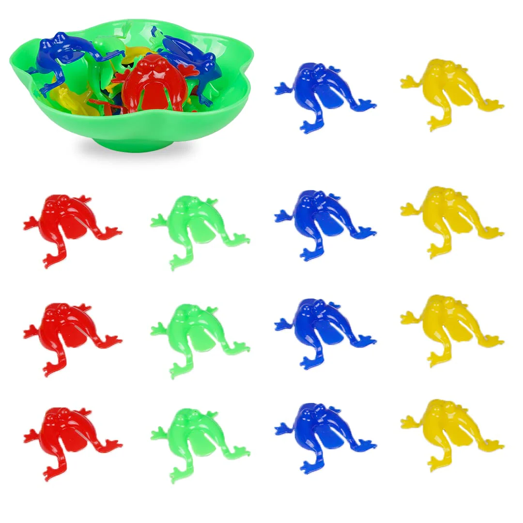 Ratna's Jumping Frog Board Game - Multicolor Catapult Game for Kids AS Well AS Adults. Collect The Maximum Points to Win The Game - Image 6