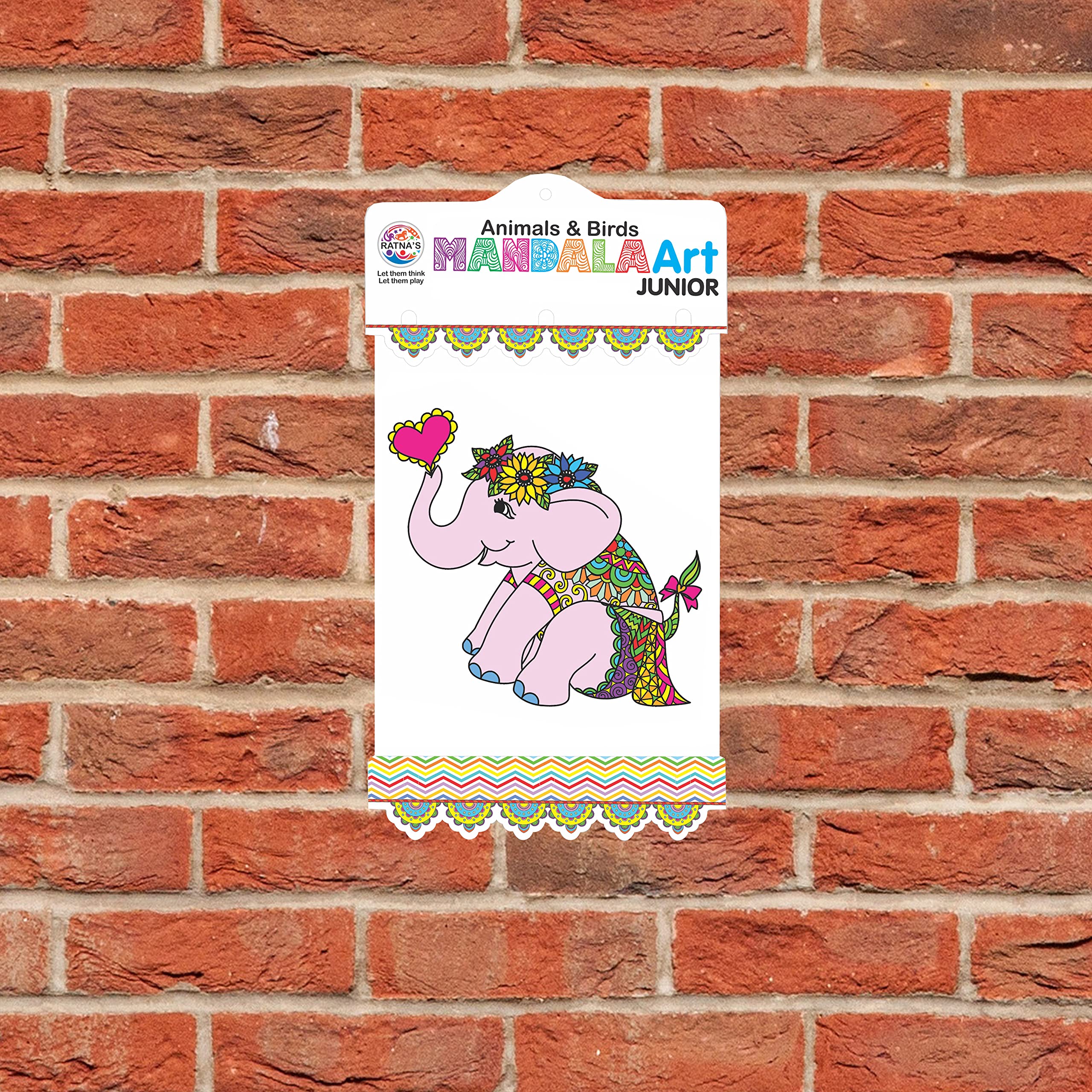 Ratna's Mandala Art Junior Animals & Birds The Coloring Kit - Image 5