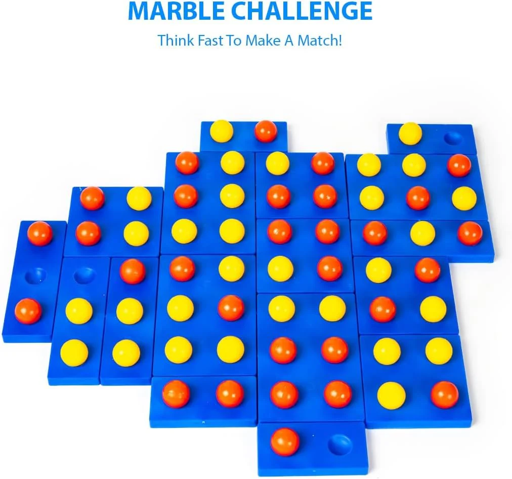Ratna's Marble Challenge Strategy 2 Players Board Game for Kids & Adults - Image 3