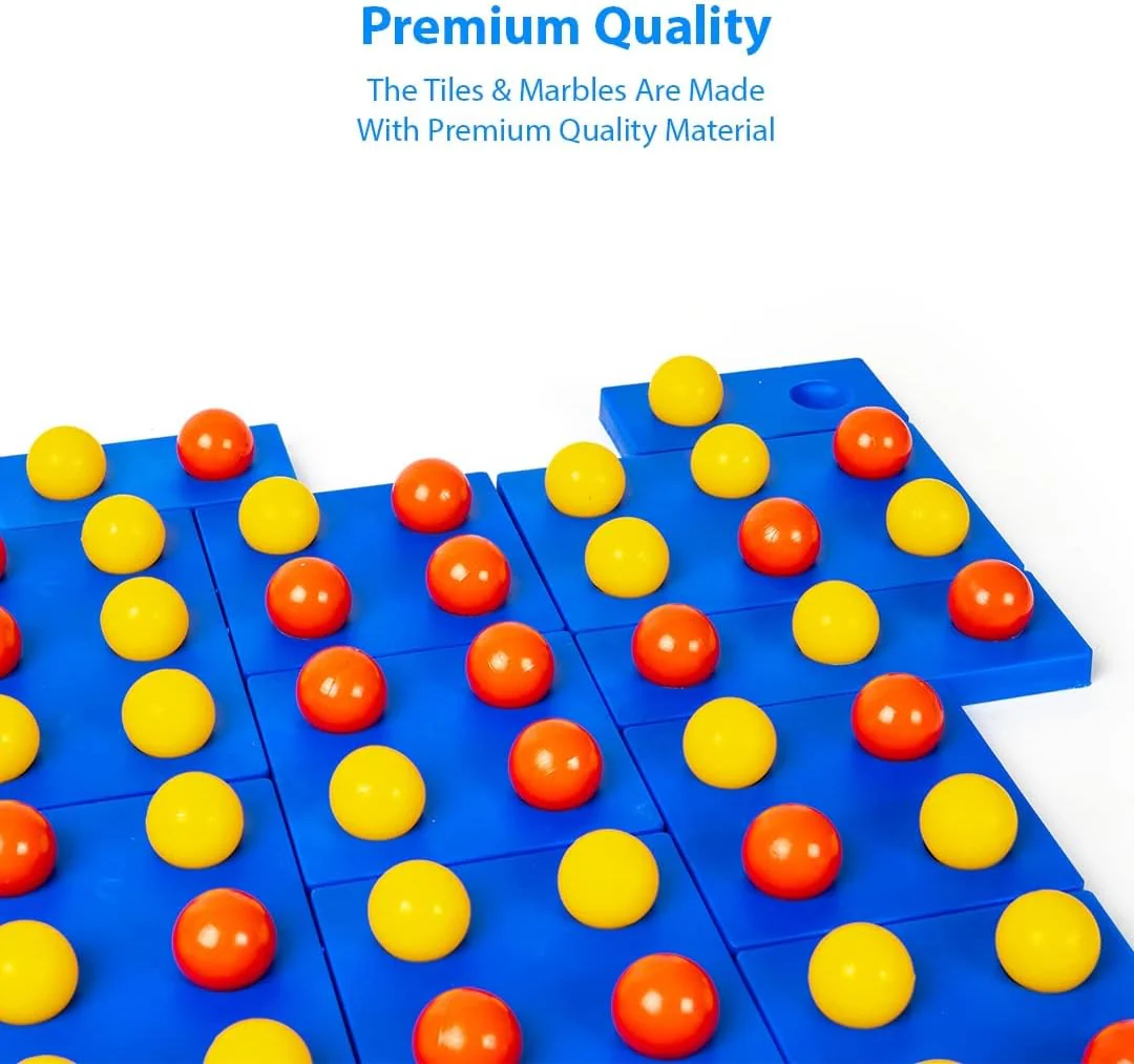 Ratna's Marble Challenge Strategy 2 Players Board Game for Kids & Adults - Image 4