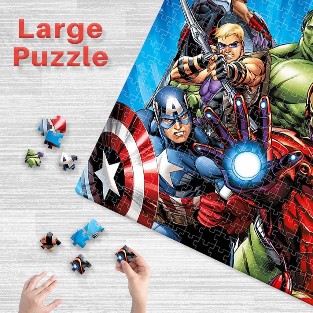 Ratna's Marvel Avengers 500 Pieces Jumbo Floor Jigsaw Puzzle (Size: 98 cm x 67 cm) - Image 4