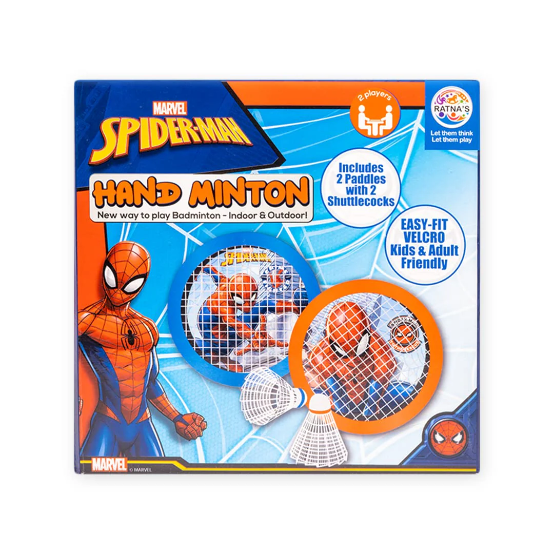 Ratna's Marvel Spiderman Handminton Set for Kids and Adults. an Innovative Concept for Playing Badminton Indoor or Outdoor - Image 6