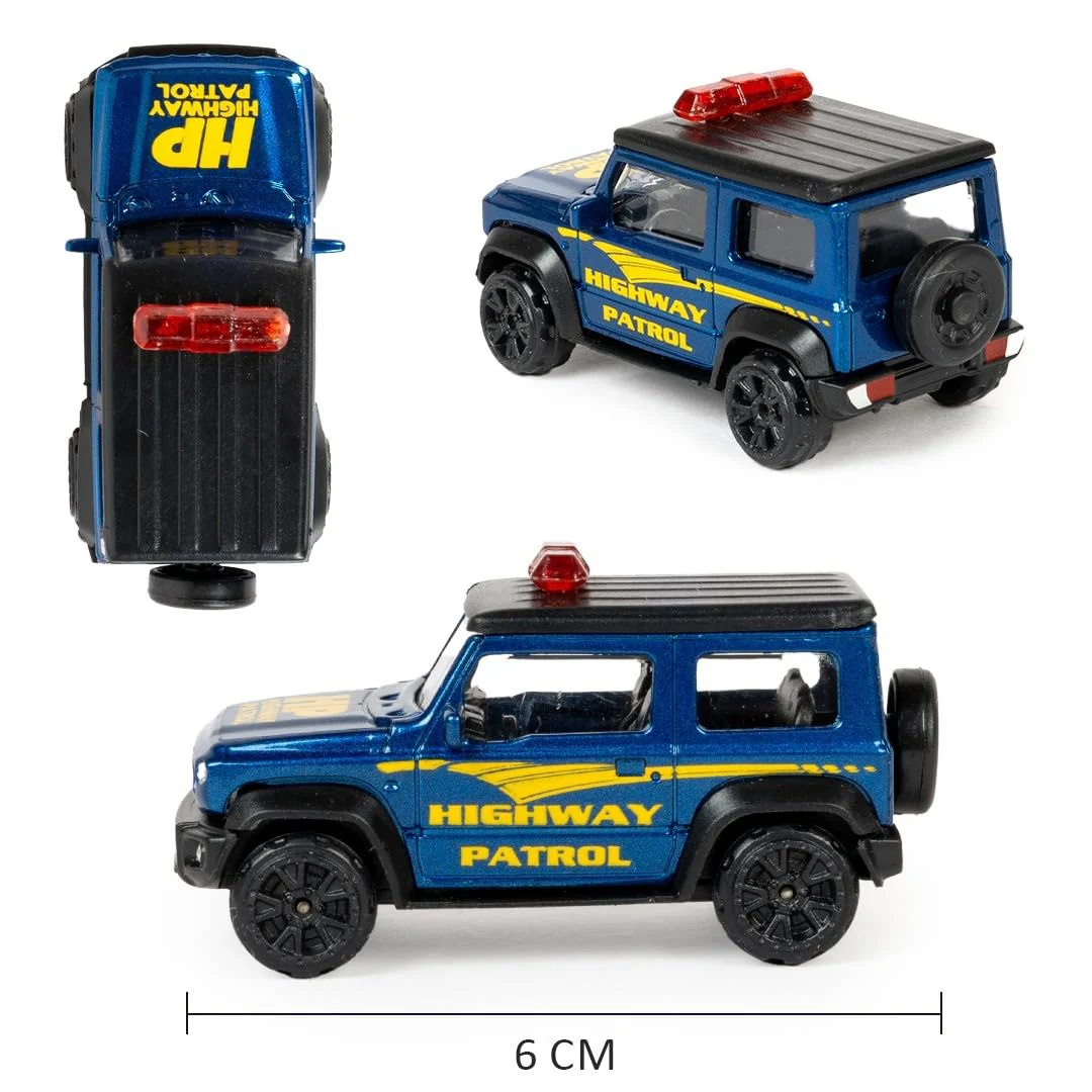 Ratna's Mini Thar Highway Patrol Diecast Model Toy Vehicle Jeep Car - Image 5