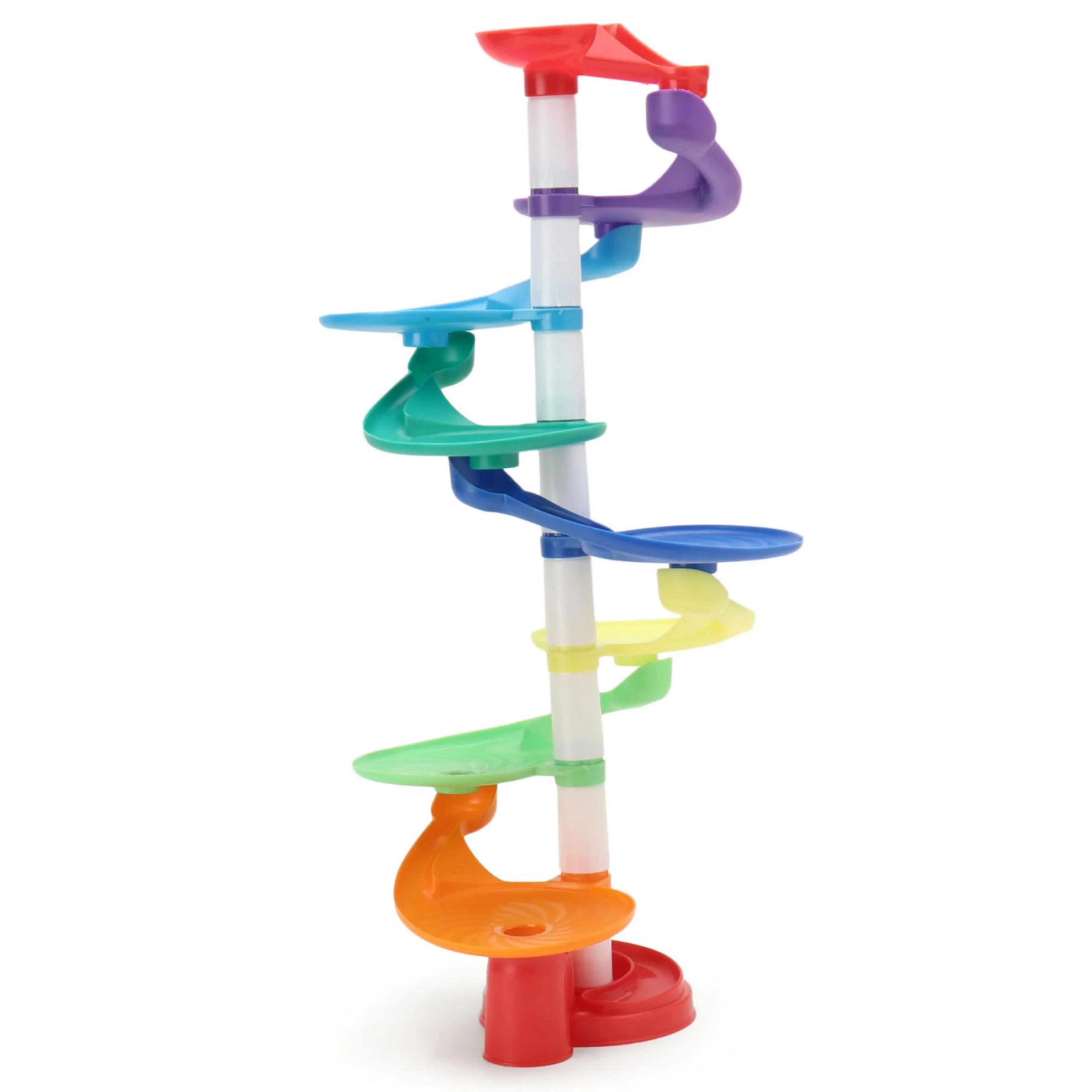 Ratna's Rainbow Whirlpool 7 Layer Ball Drop and ROLL Swirling Tower for Baby and Toddler Development of Age 3+ Years Kids Multicolour - Image 3