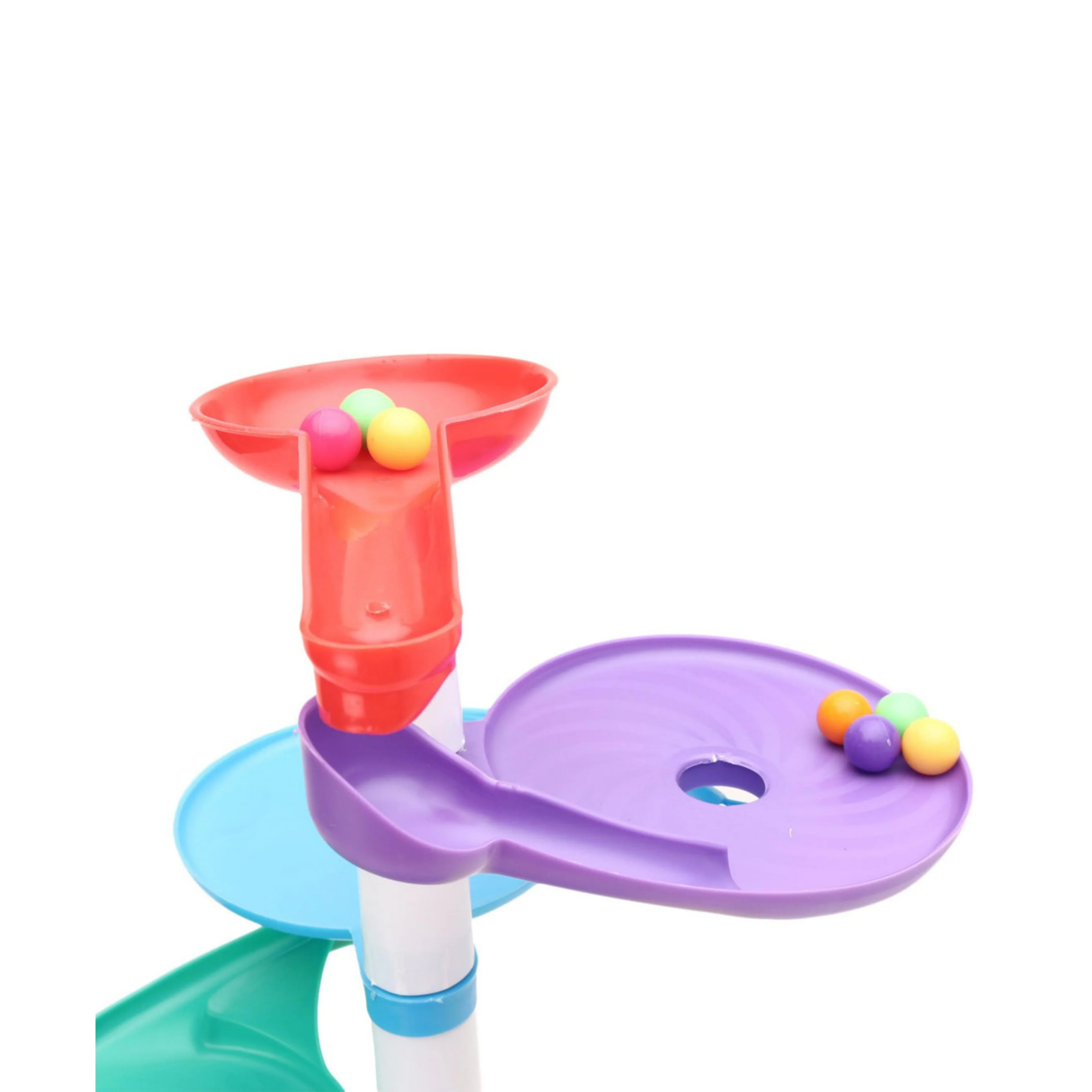Ratna's Rainbow Whirlpool 7 Layer Ball Drop and ROLL Swirling Tower for Baby and Toddler Development of Age 3+ Years Kids Multicolour - Image 5