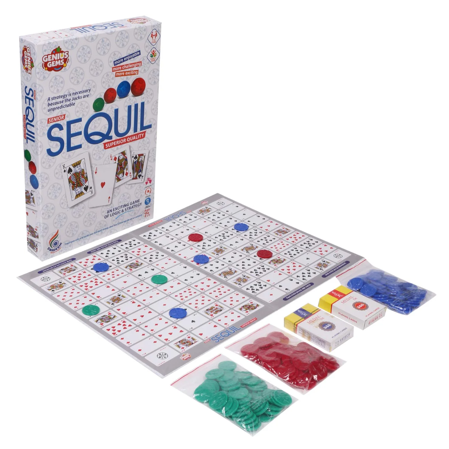 Ratna's Sequil Game an Exciting Game of Logic & Strategy - Image 2