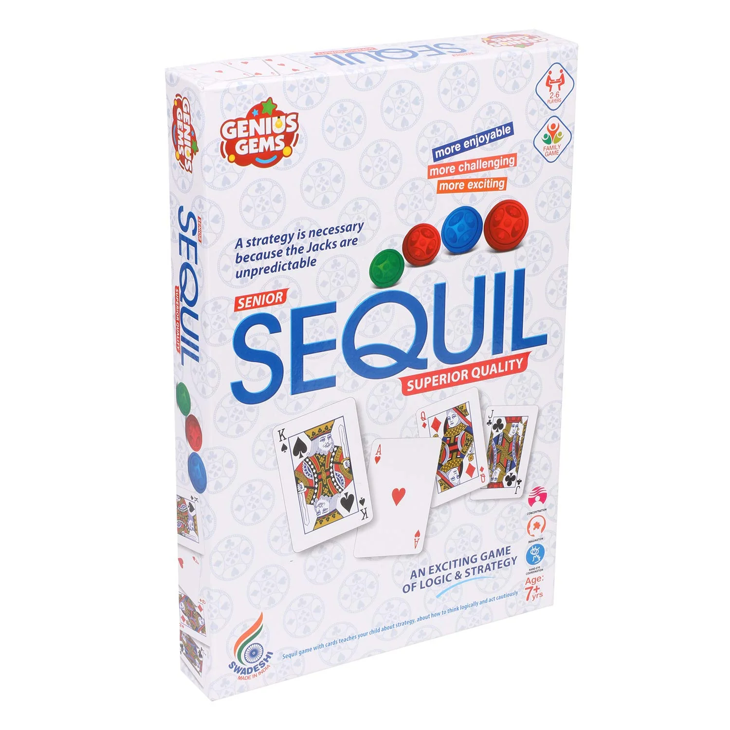 Ratna's Sequil Game an Exciting Game of Logic & Strategy - Image 3