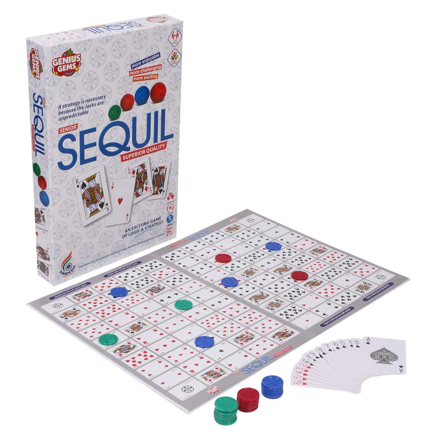 Ratna's Sequil Game an Exciting Game of Logic & Strategy - Image 4