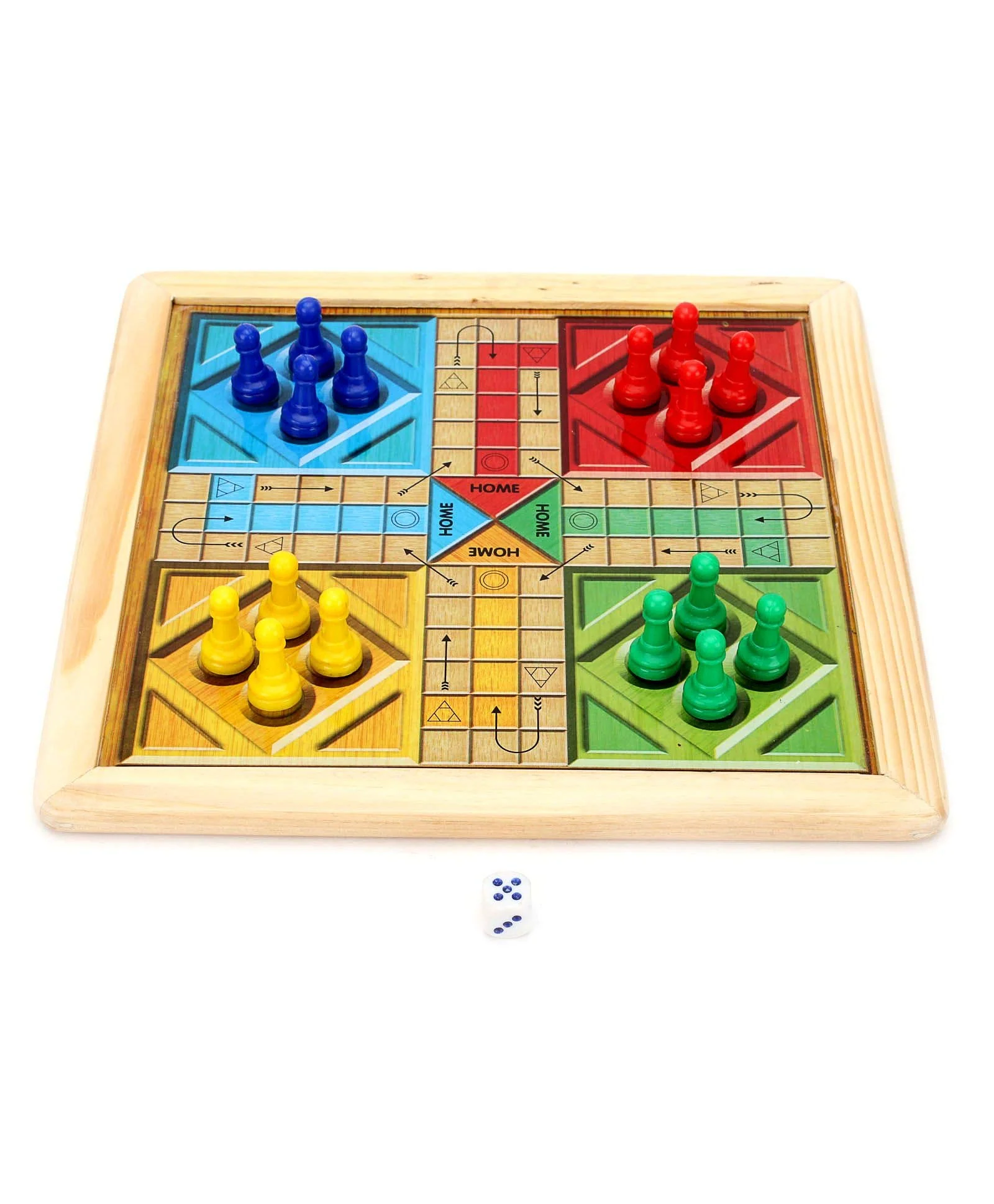 Ratna's Strategy Game Magnetic Wooden Art Chess and Ludo for Kids to Develop Their Logical Thinking and Strategy Building - Image 3