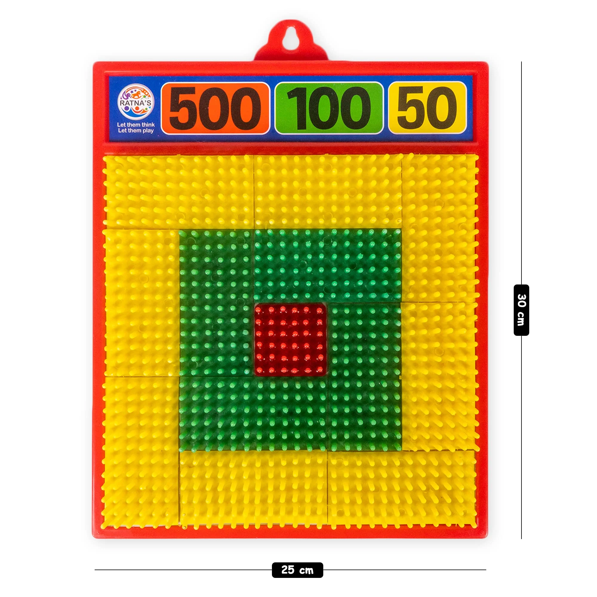 Ratna's Target Dart Game with 3 Safe & Soft Darts Having Rubber Tip for Kids - Image 3