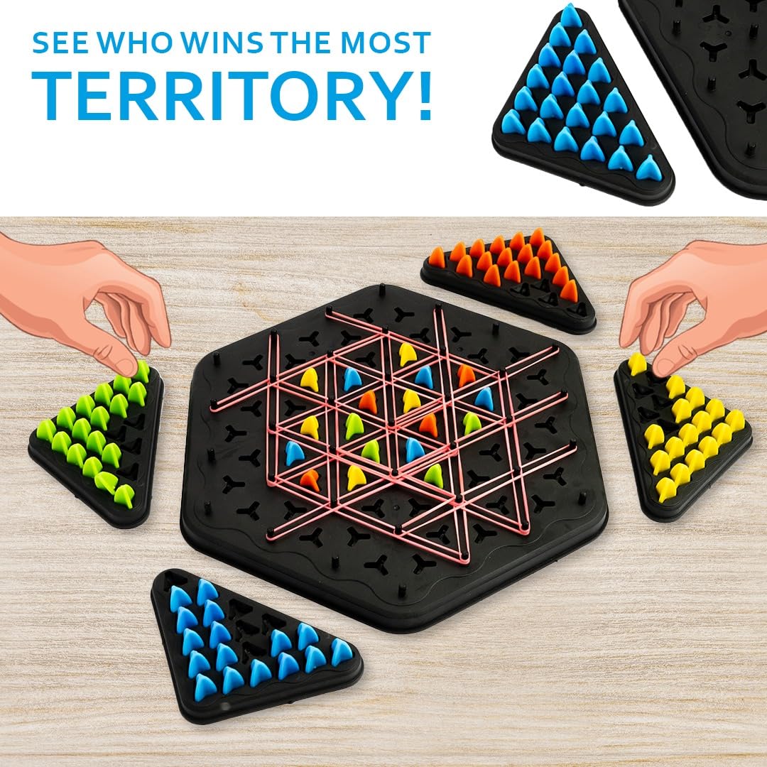 Ratna's Triangle Twist Strategy Board Game - Image 4