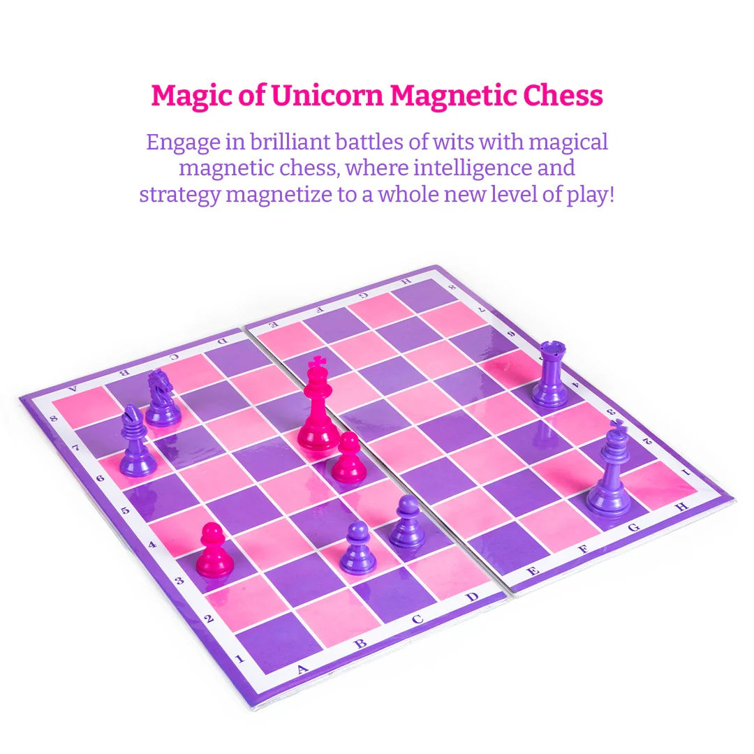 Ratna's Unicorn Magnetic Chess Set  Senior - Image 3