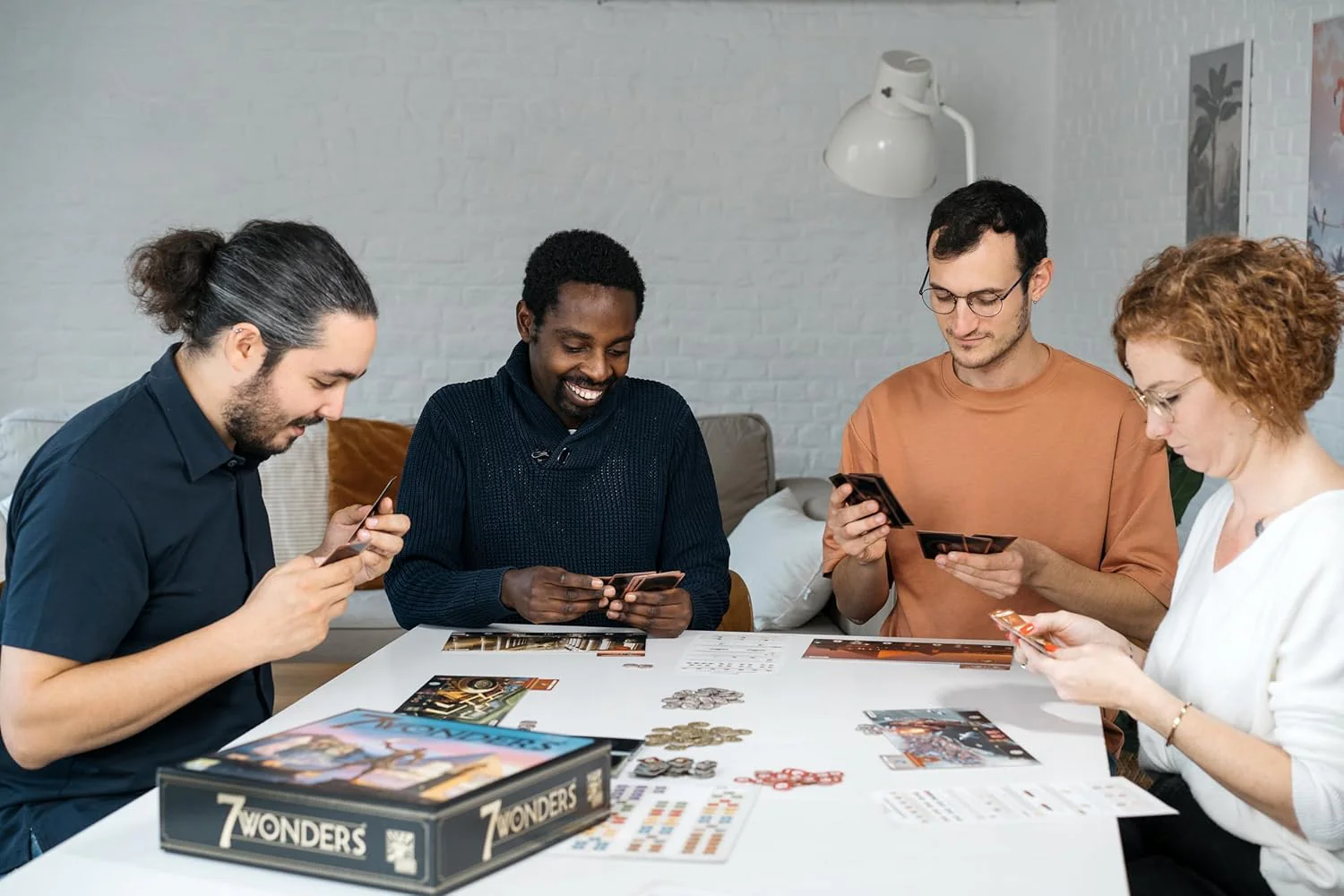 Repos Production Asmodee 7 Wonders Board Game - Lead Your Civilization to Prosperity New Edition - Image 9