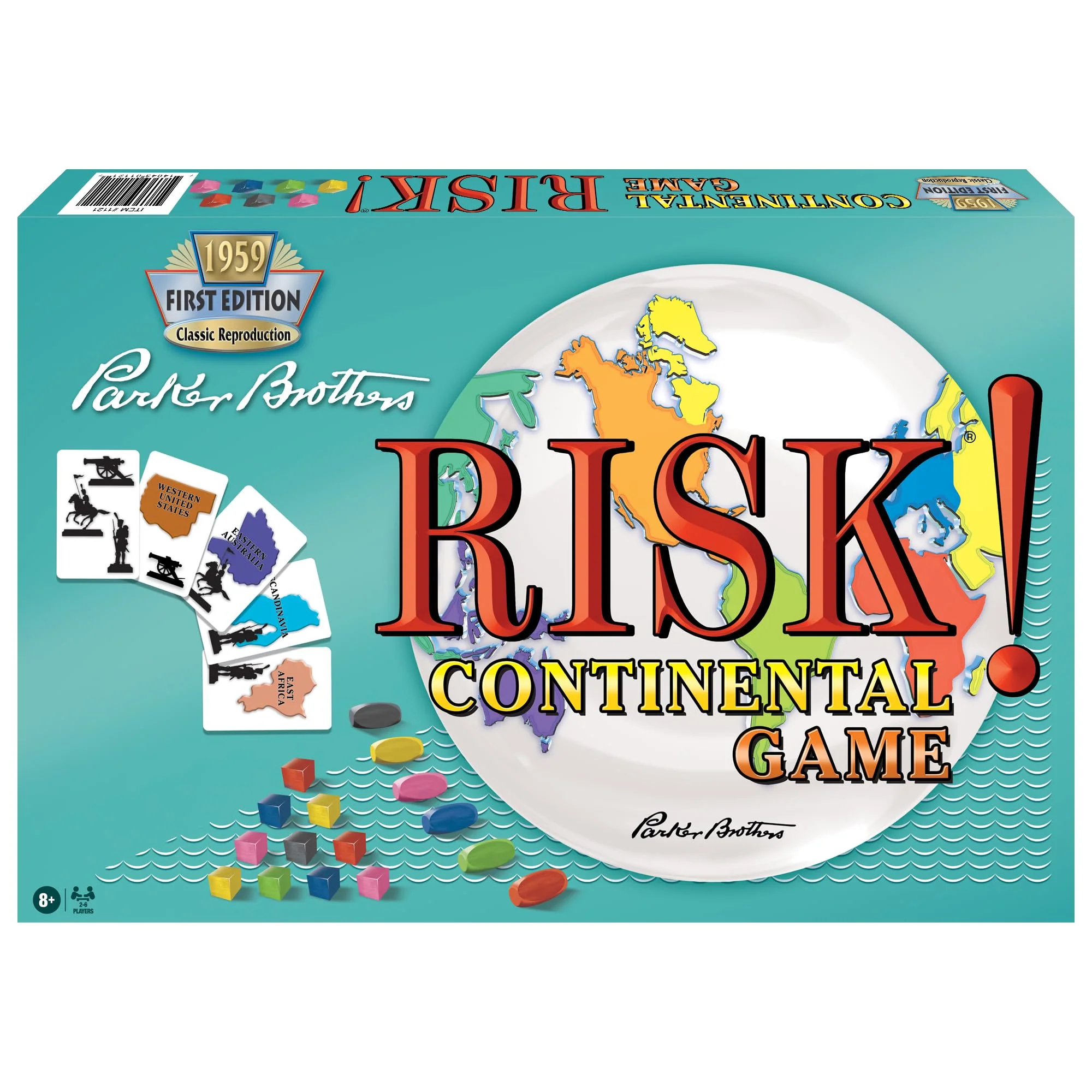 Risk! 1959 First Edition Classic Board Game