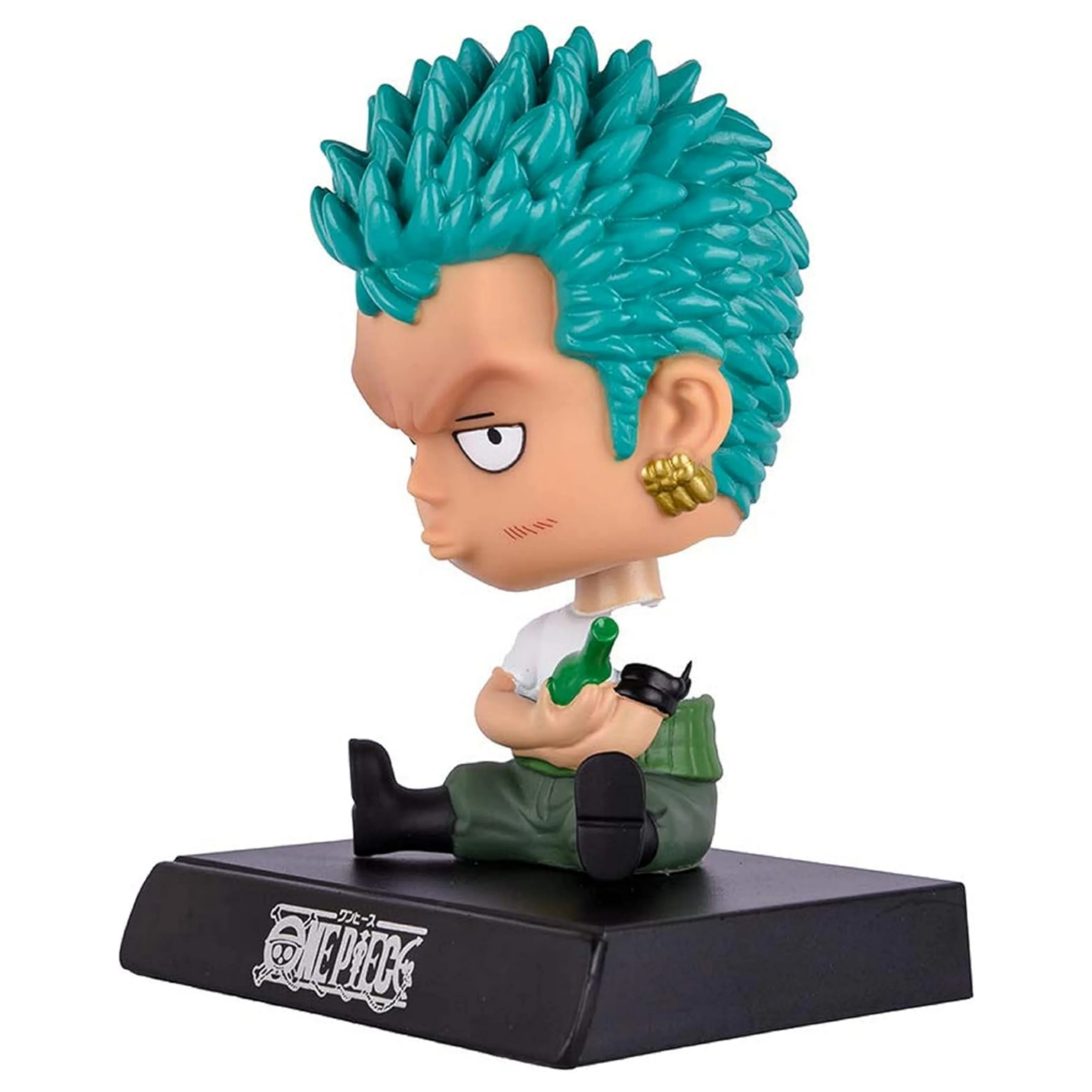 Roronoa Zoro Bobblehead With Mobile Holder - Image 2