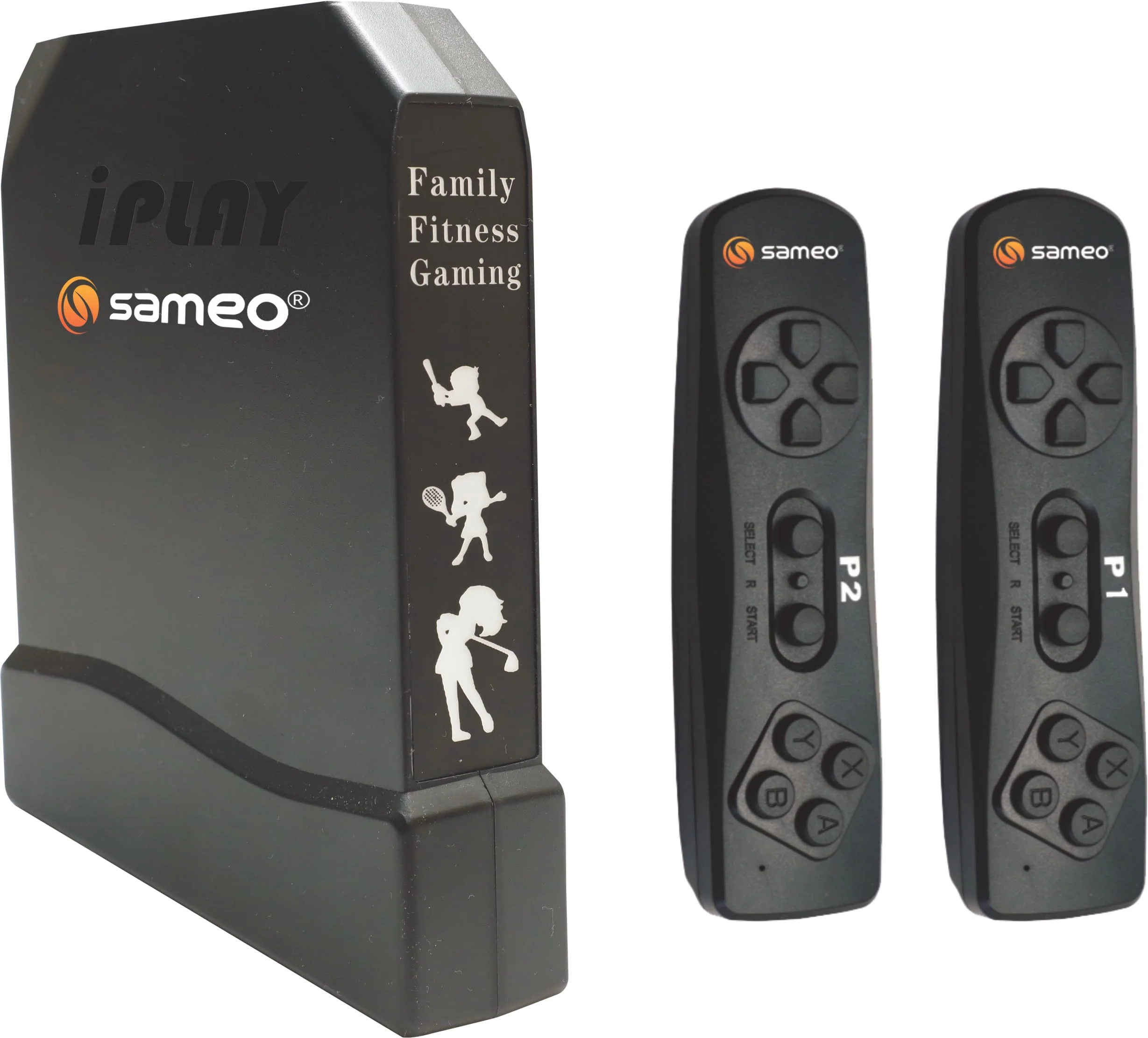 Sameo i Play 32 Bit Motion TV Video Game Console for Kids with 962Built in games 31 Motion Sports Games,31 Casual Puzzle Games and 900 8-Bit Games Toy Birthday Gift for Boys Girls