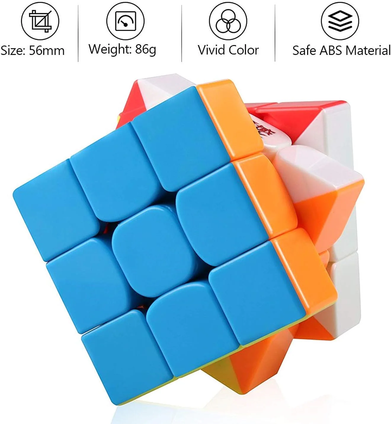 Satyam's Cubes 3x3 High Speed Sticker Less Magic Puzzle Cube - Image 3
