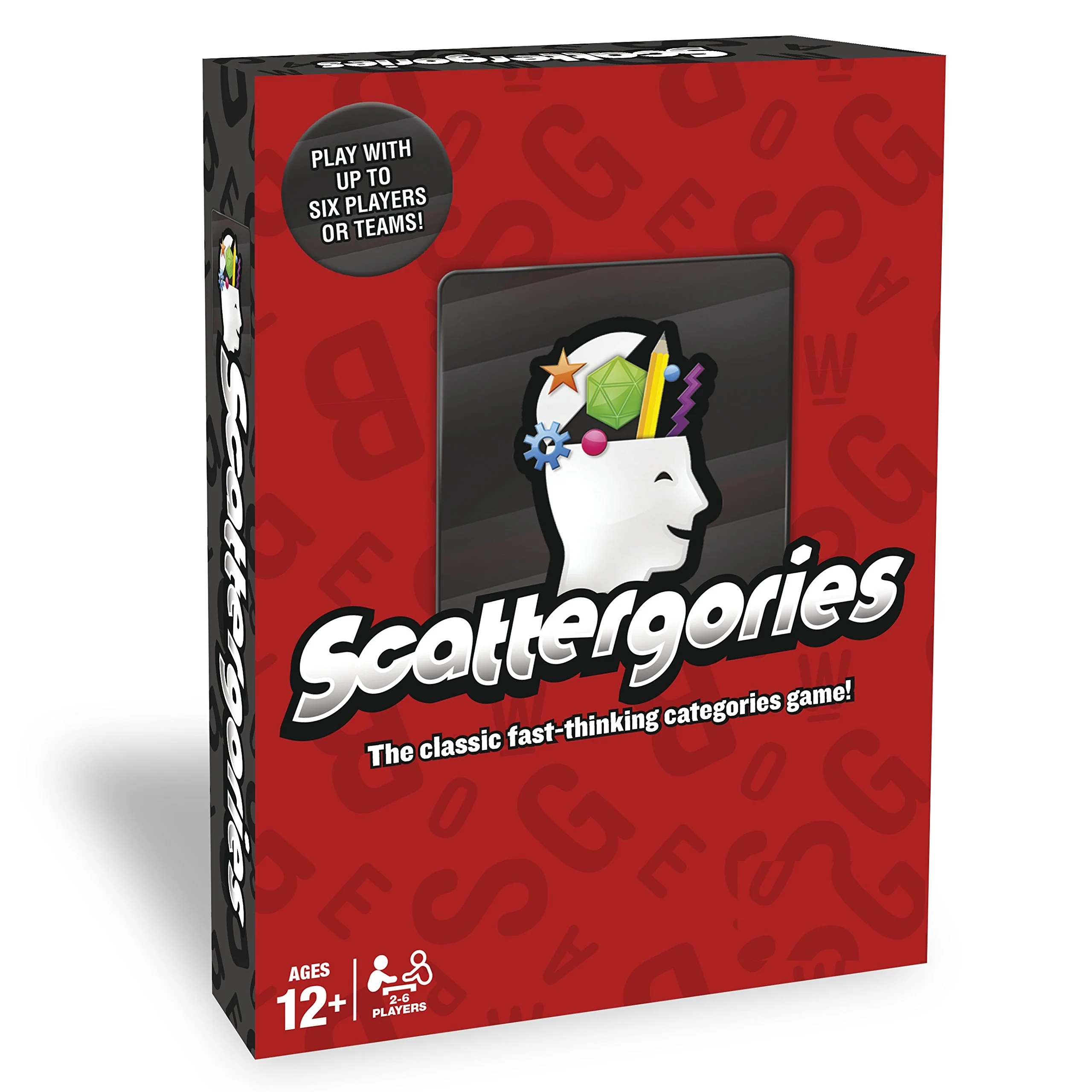Scattergories Fast-Paced Word Game for 2-6 Players Ages 12+ - Image 2