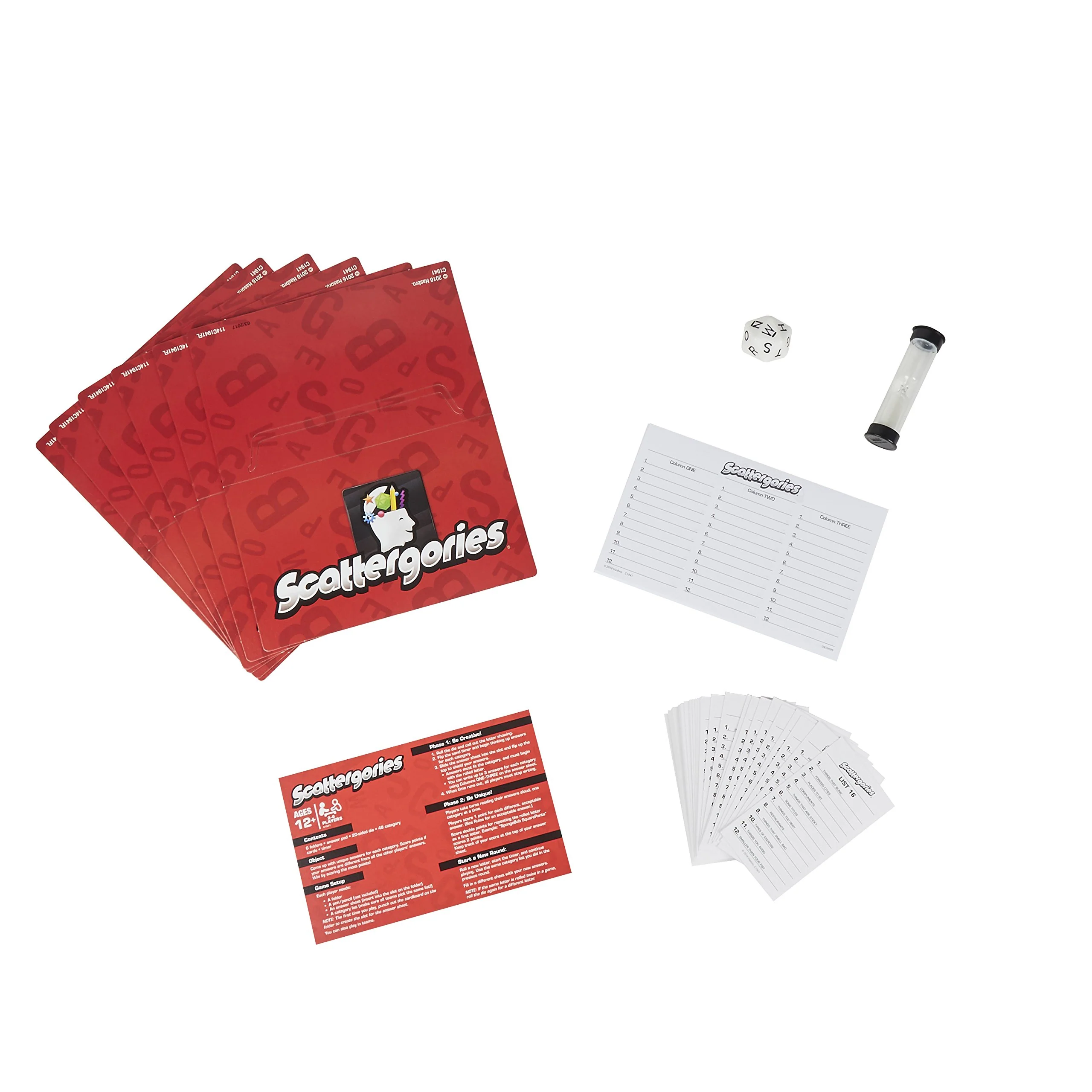 Scattergories Fast-Paced Word Game for 2-6 Players Ages 12+ - Image 6