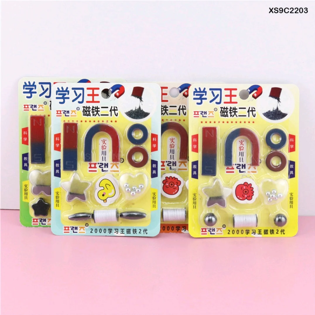 Science Magnets Set for Education Science Experiment DIY Experiment Tools for Kids