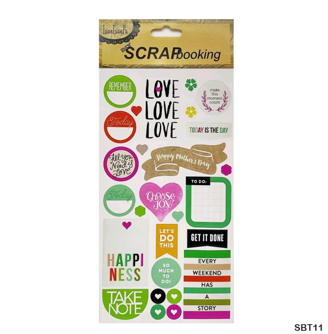 Scrapbook Sticker