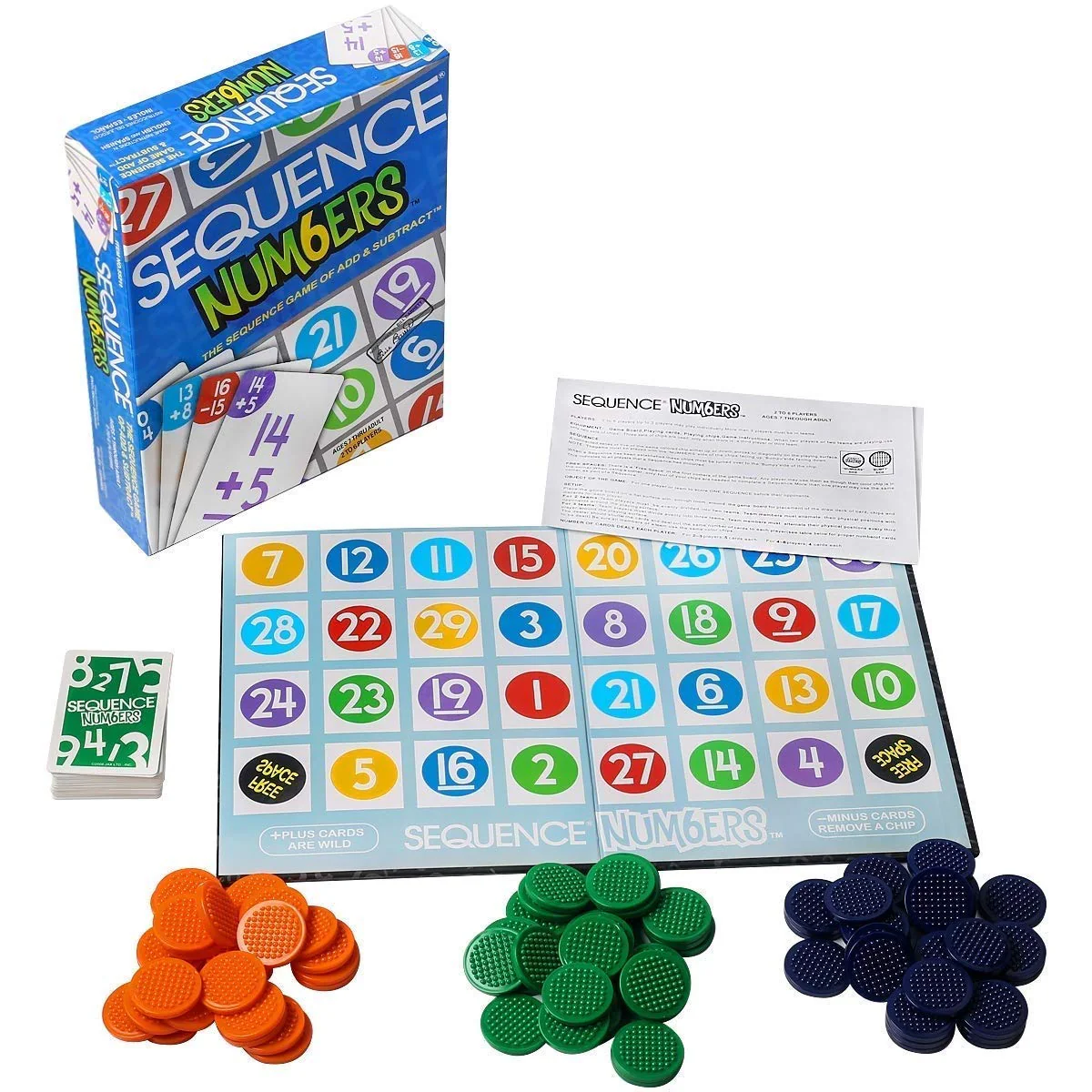 Sequence Numbers Board Game - Image 5