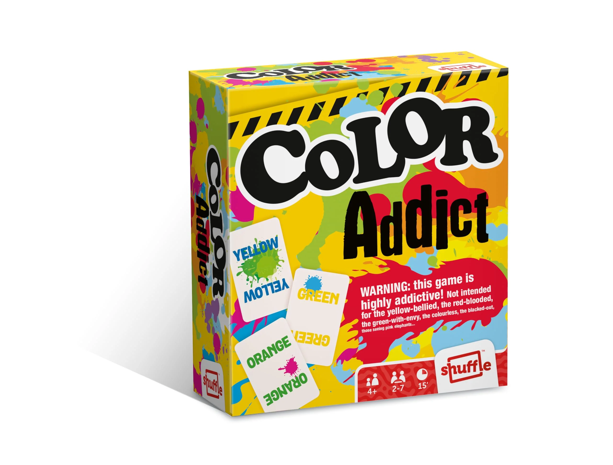 Shuffle Color Addict Card Game - 110 Colourful Cards For 2-6 Players, Great Gift For Kids Ages 7+ - Image 2