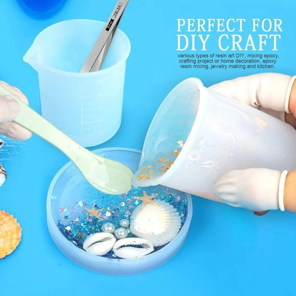 Silicone Mould Measuring Cup 250ml + 1 Stir Stick Free - Image 3