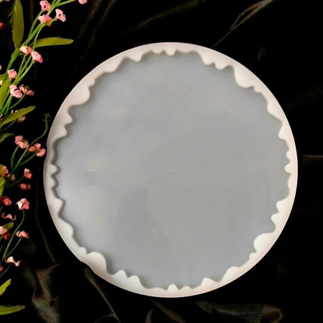 Silicone Mould 12 Inch Agate Tray