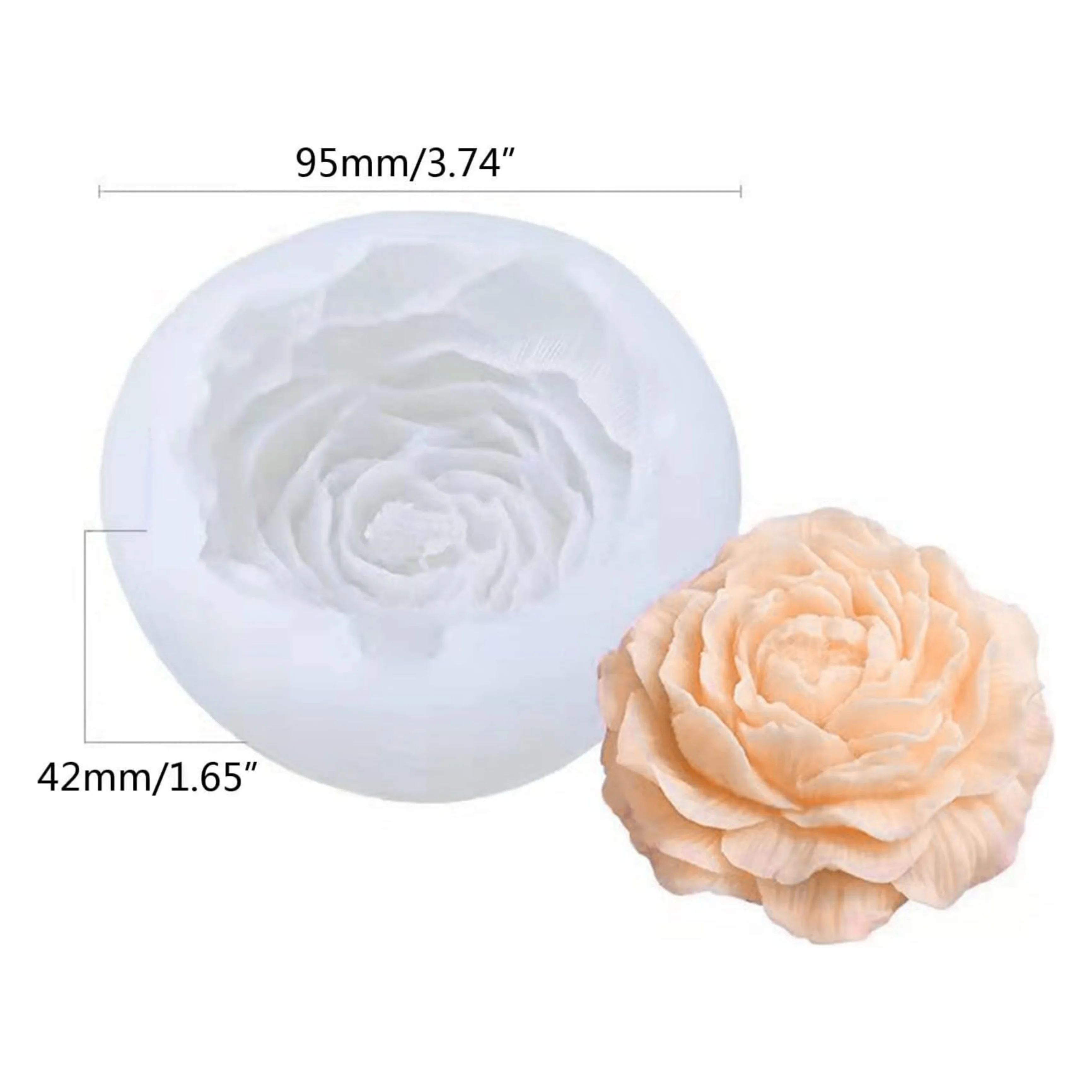 Silicone Mould 3D Candle - Image 2
