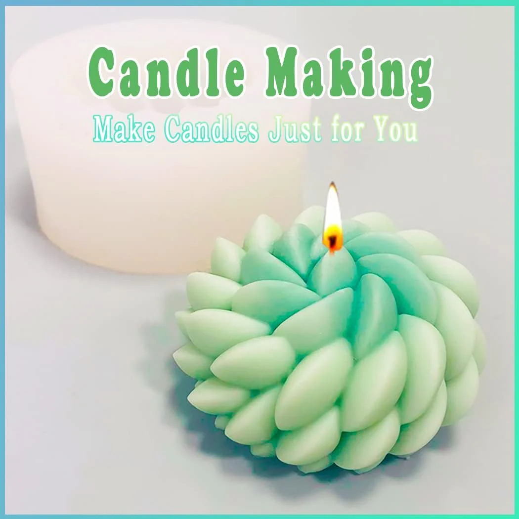 Silicone Mould 3D Candle - Image 6