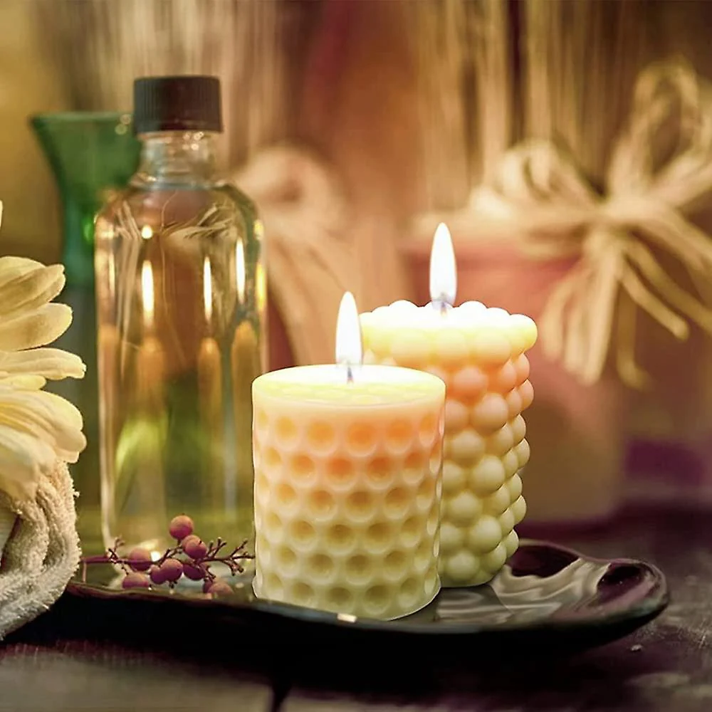 Silicone Mould 3D Cylinder Candle - Image 6